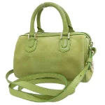 Green Fabric Armani Handbag