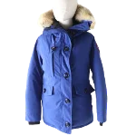 Blue Cotton Canada Goose Jacket