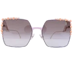 Pink Glass Fendi Sunglasses