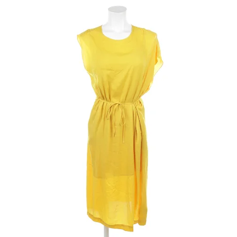 Yellow Polyester Essentiel Antwerp Dress