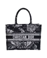 Black Canvas Dior Book Tote