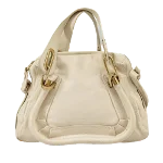 Beige Leather Chloé Paraty