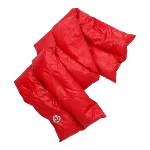 Red Fabric Moncler Scarf