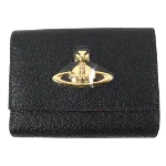 Black Leather Vivienne Westwood Wallet