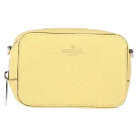 Yellow Leather Valentino Pouch