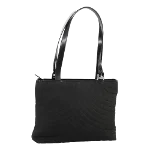 Black Nylon Bally Tote