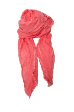 Pink Silk Faliero Sarti Scarf