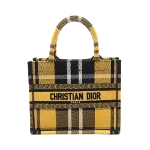 Multicolor Cotton Dior Book Tote