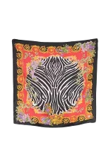 Multicolor Silk Versace Scarf