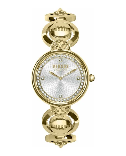 Gold Stainless Steel Versace Watch