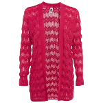 Red Knit Missoni Cardigan