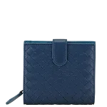 Blue Leather Bottega Veneta Wallet