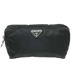 Black Nylon Prada Pouch