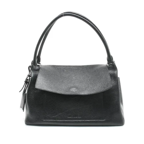 Black Leather Jil Sander Shoulder Bag