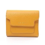 Yellow Leather Marni Wallet