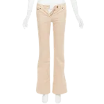 Beige Cotton Chloé Jeans