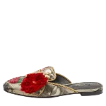 Multicolor Canvas Dolce & Gabbana Flats