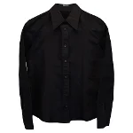 Black Cotton Prada Shirt