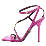 Pink Satin Versace Sandal