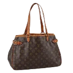 Brown Canvas Louis Vuitton Batignolles