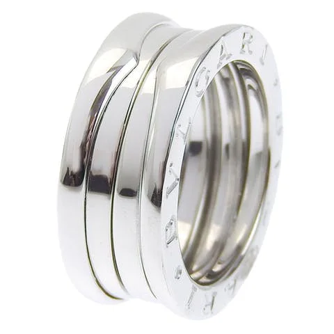 Silver White Gold Bvlgari Ring