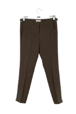 Brown Polyester Ba&sh Pants