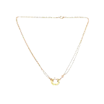 Gold Rose Gold Cartier Necklace