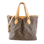 Brown Canvas Louis Vuitton Palermo