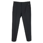 Black Wool Chloé Pants