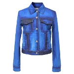 Blue Cotton Loewe Jacket