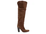 Brown Suede Sergio Rossi Boots