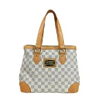 White Fabric Louis Vuitton Shoulder Bags