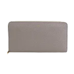 Grey Leather Celine Wallet