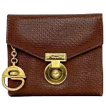 Brown Leather Salvatore Ferragamo Wallet