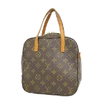 Brown Fabric Louis Vuitton Spontini