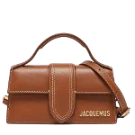 Brown Leather Jacquemus Handbag