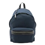 Navy Canvas Yves Saint Laurent Backpack