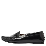 Black Leather TOD's Flats