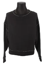 Black Cotton All Saints Sweatshirt