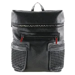 Black Leather Christian Louboutin Backpack