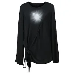 Black Cotton Ann Demeulemeester Top