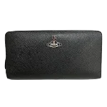 Black Leather Vivienne Westwood Wallet