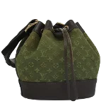 Green Canvas Louis Vuitton Noelie