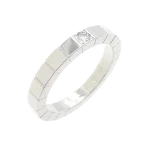 Silver White Gold Cartier Ring