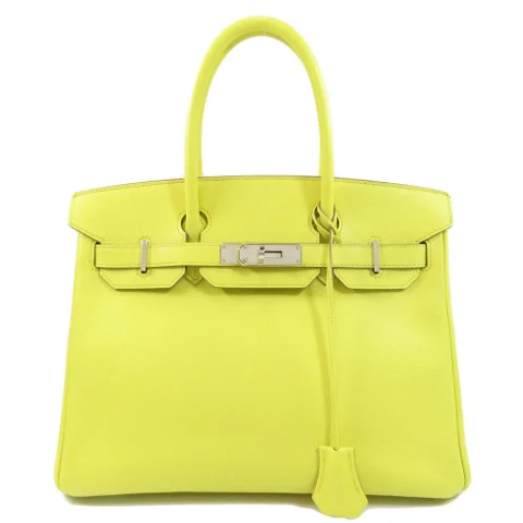 Yellow Leather Hermès Birkin