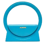 Blue Leather Jacquemus Handbag