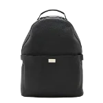 Black Leather Fendi Backpack