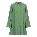 Green Cotton Aquascutum Coat