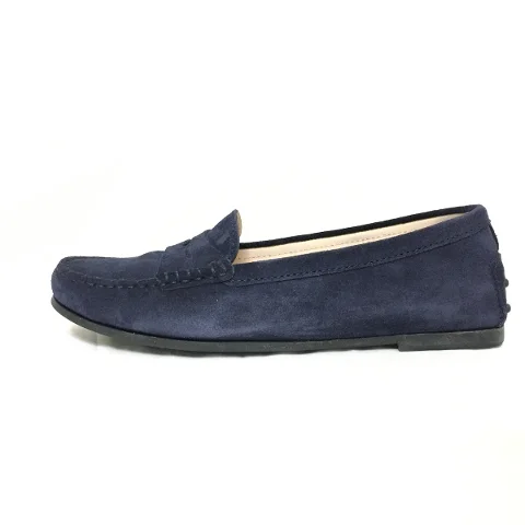 Navy Suede TOD's Flats