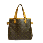 Brown Canvas Louis Vuitton Batignolles